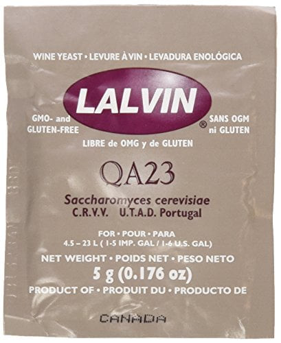 Lalvin Qa23 Wine Yeast- 10 Packets