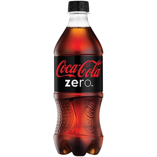 Zero Sugar Coke 20 Oz Soda Bottles (pack Of 24)