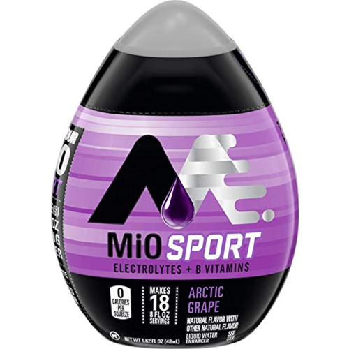 Mio Fit Liquid Water Enhancer Arctic Grape 1.62 Fz (pack Of 24)