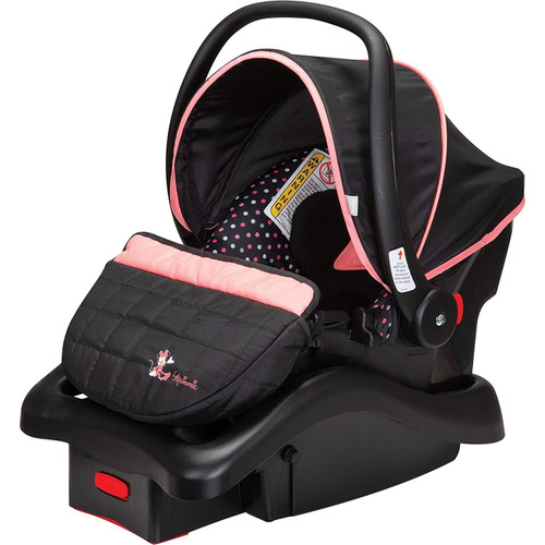 Light 'n Comfy 22 Luxe Infant Car Seat, Minnie Confetti