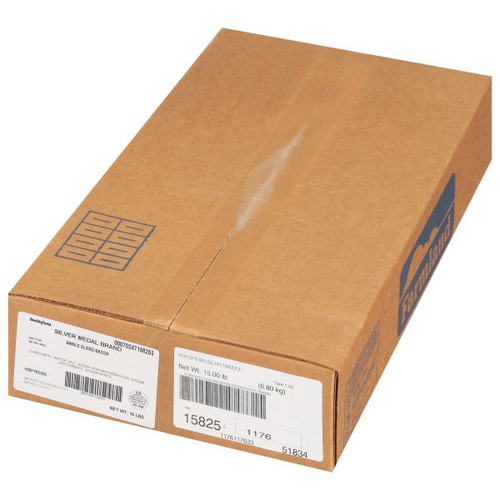 Farmland Silver Medal Single Sliced Bacon, 18/22 Slice - 1 Each.