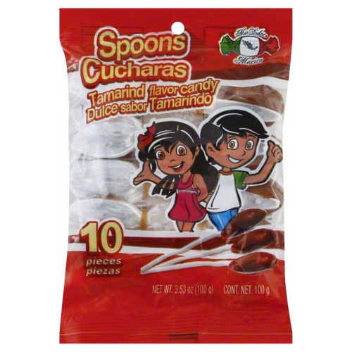 Mi Dulce Mexico Spoons   Candy, 10 Ea