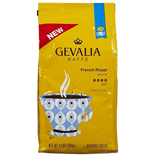 Gevalia Roast And Ground Coffee, French Roast, 12 Ounce (pack Of 3)