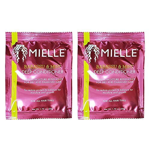 Mielle Babassu & Mint Deep Conditioner 1.75 Oz."pack Of 2"
