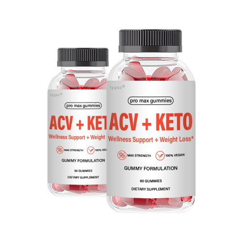 (2 Pack) Pro Max Gummies - Pro Max Acv+keto Gummies