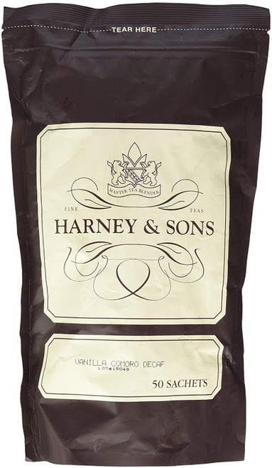Harney & Sons Decaf Vanilla Comoro 50ct