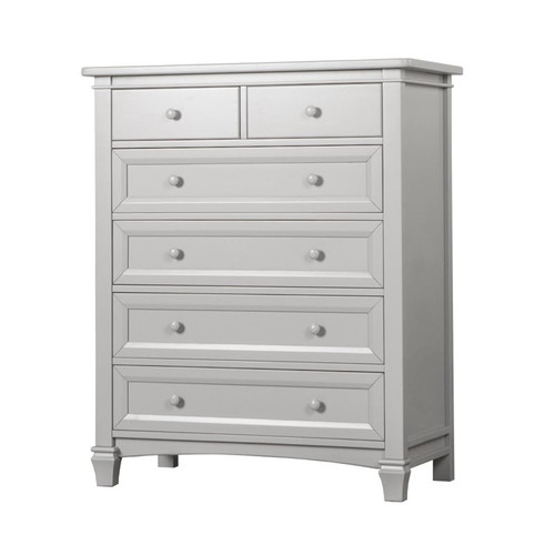 Evolur Fairbanks 6 Drawer Chest In Dove Gray