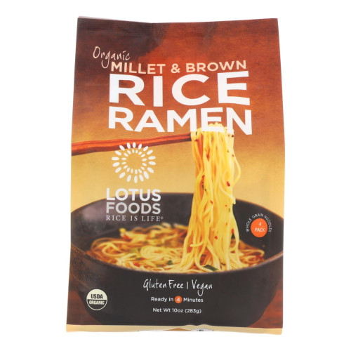 Lotus Foods Organic Millet & Brown Rice Ramen, 10 Oz