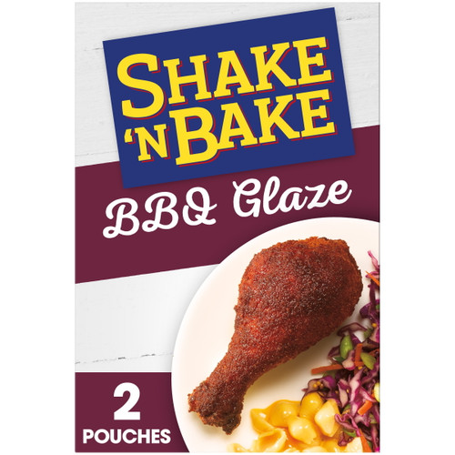 Shake 'n Bake Bbq Glaze Seasoned Coating Mix, 6 Oz Box, 2 Ct Packets