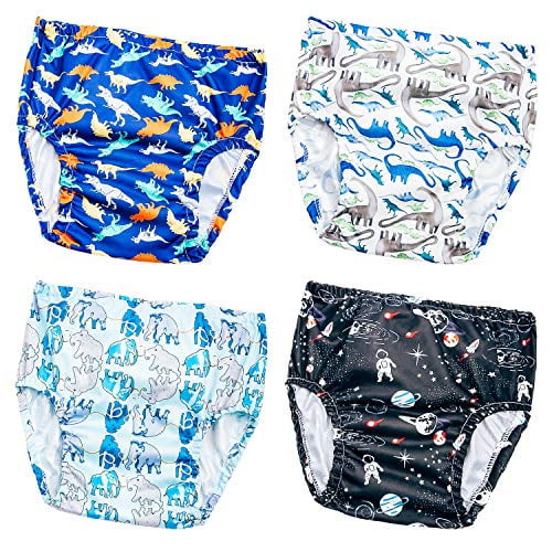 Swim Diaper Covers For Toddlers Plastic Underwear Covers For Potty Training Diaper Cover Rubber Pants For Toddlers Plastic Pants Rubber Training Pants For Toddlers Training Pants 3t-4t