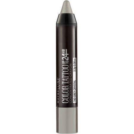 Maybelline Eyestudio Colortattoo Concentrated Crayon, Grey Crystal, 0.08 Oz