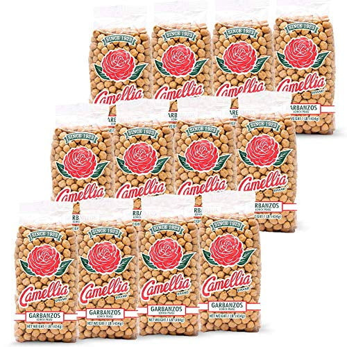 Camellia Brand Dry Garbanzo Beans, (chickpeas) 1lb (12pk)