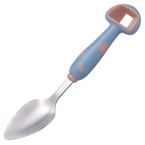 Hemoton Lovely Grapefruit Fruit Dessert Spoon Stainless Steel Fruit Scraping Spoon