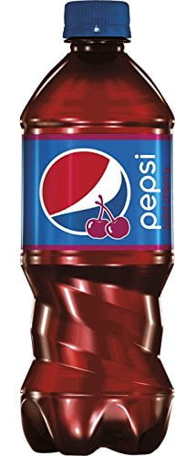 Pepsi Wild Cherry 20 Oz Soda Bottles (pack Of 10, Total Of 200 Fl Oz)