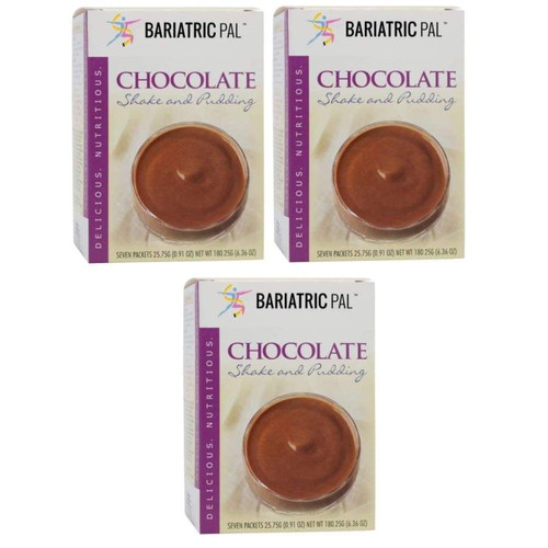 Bariatricpal Protein Shake Or Pudding - Chocolate Size: 3-pack