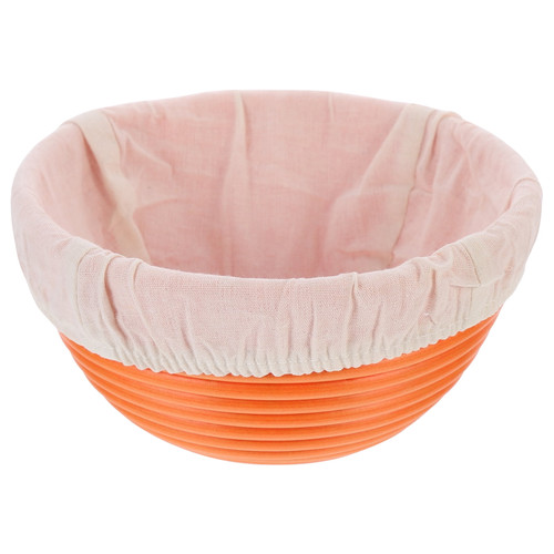 Basket Bread Proofing Bowl Dough Sourdough Leavening Fermentation Baking Rattan Storage Woven Handmade Round Container