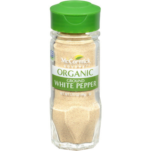 Mccormick Gourmet Organic Ground White Pepper, 1.75 Oz
