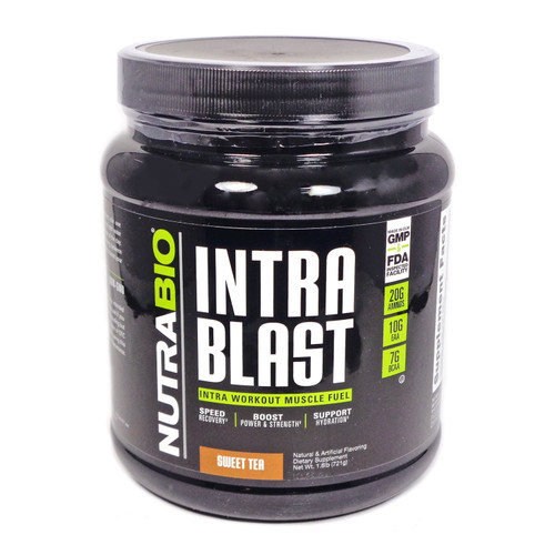 Intra Blast Sweet Tea By Nutrabio - 30 Servings