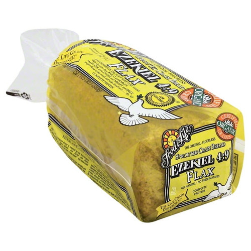 Food For Life Ezekiel 4:9 Sprouted Grain Bread Flax