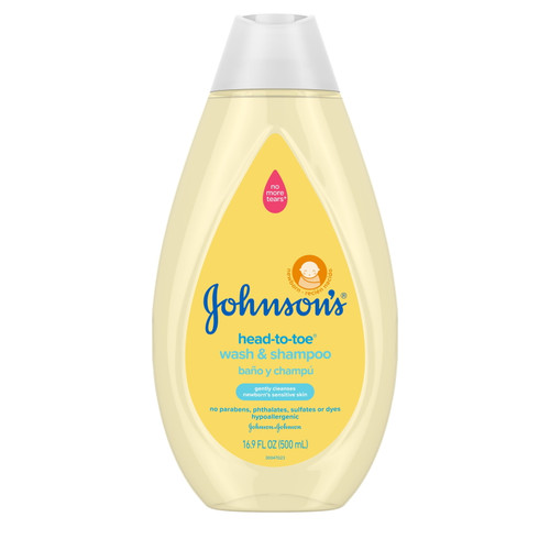 Johnson's Head-to-toe Tear Free Baby Body Wash & Shampoo, 16.9 Fl. Oz