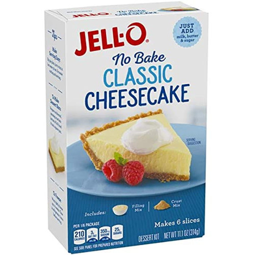 Jell-o No Bake Cheesecake Pkg. Of 2 - 11.1 Oz