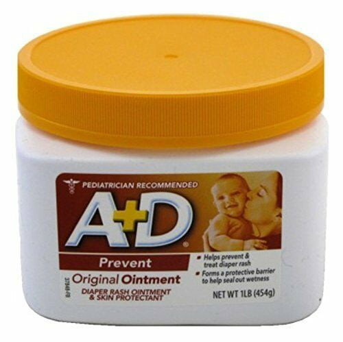 A+d Diaper Rash & Skin Protectant Prevent Original Ointment, 16oz, 6-pack