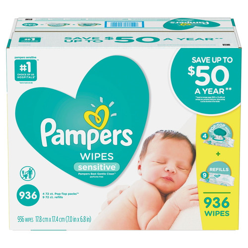 Sensitive Baby Wipes (936 Ct.) - [instant Savings With Wholesale Price]
