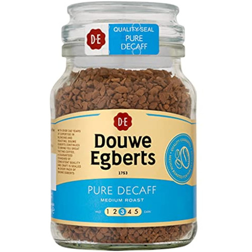 Douwe Egberts Pure Decaffeinated Medium Roast Coffee (95g)