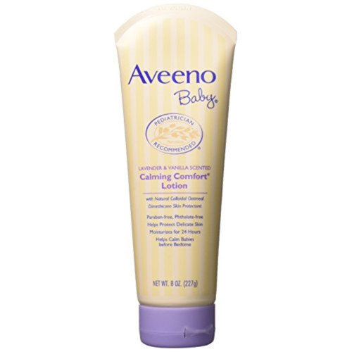 Aveeno Baby Lavender & Vanilla Calming Comfort Lotion 8 Oz ( Pack Of 2)