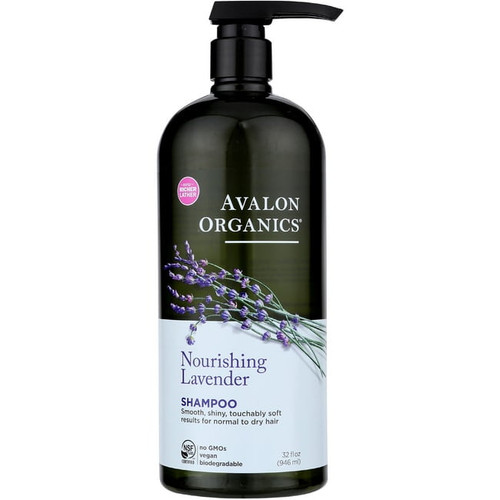 Avalon Organics Nourishing Shampoo, Lavender, 32 Oz