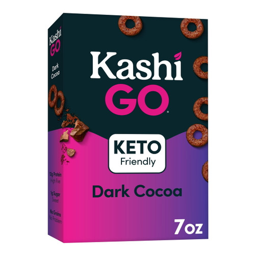Kashi Go Breakfast Cereal, Dark Cocoa, 7 Oz