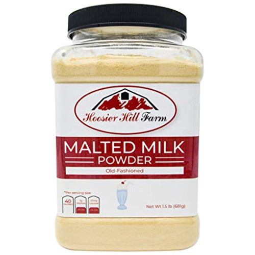 Old-fashioned Malted Milk Powder By Hoosier Hill Farm, 1.5 Lbs.