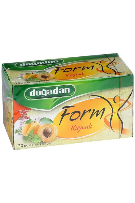 Dogadan Form Tea With Apricot Set Of 3 Boxes ( 60 Tea Bags)