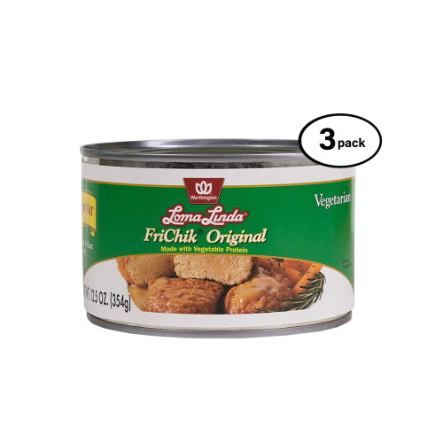 Loma Linda - Plant-based - Low Fat Frichik (12.5 Oz.) (pack Of 3) - Kosher