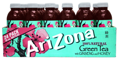 Product Of Arizona Green Tea With Ginseng And Honey 24pk. 16 Oz.