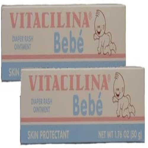Vitacilina Bebe Baby Ointment Rash Lot Of 2