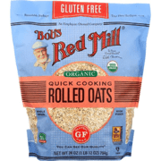 (price/case)bob's Red Mill Natural Foods 1993s284 Bob's Red Mill Gluten Free Organic Quick Cooking Rolled Oats