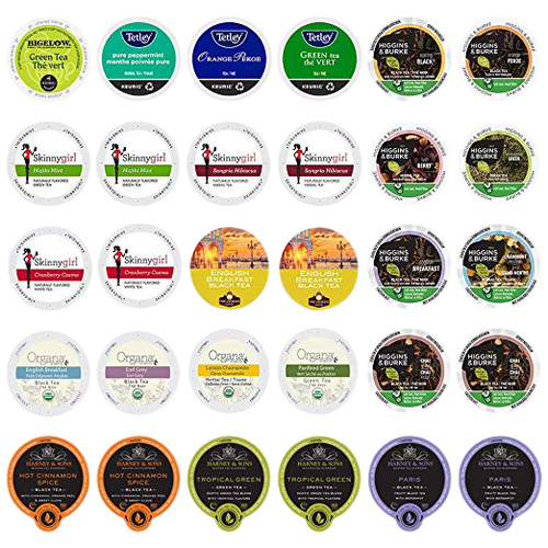 30-count Tea Single Serve Cups For Keurig K Cup Brewers Variety Pack Sampler