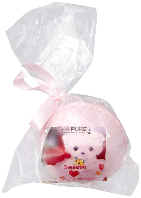 Spa Pure Adopt-a-puppy:  Xl Bath Bomb For Kids With Adorable Surprise Puppy Inside (1 Count)