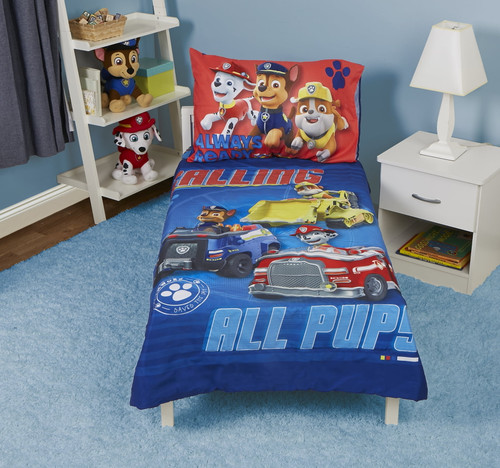 Paw Patrol 4-piece Toddler Bedding Set