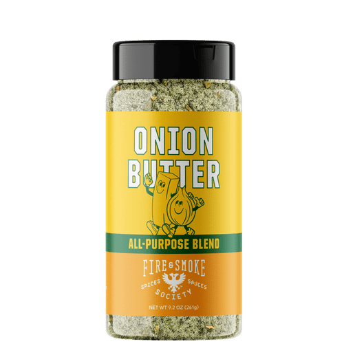 Fire & Smoke Society Onion Butter All Purpose Rub, 9.2 Ounce