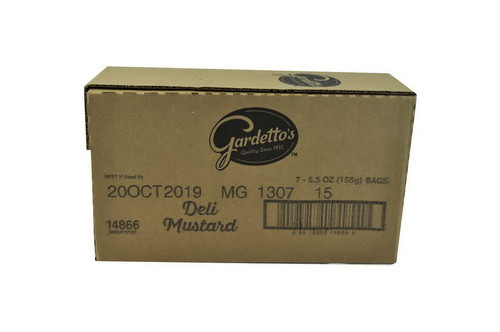 (price/case)gardetto's Deli-style Mustard Pretzel Snack Mix 5.5 Ounces Per Pack - 7 Per Case