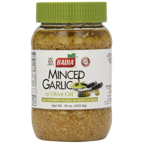 Badia Spices Inc Spice, Minced Garlic/oil, 16-ounce (pack Of 6)