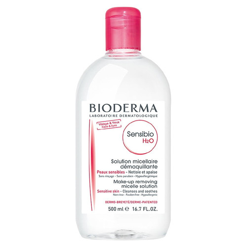 Bioderma Sensibio H2o Micellar Cleansing Water-makeup Remover For Sensitive Skin