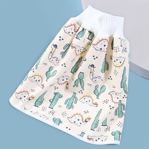 Qisiwole Toddler Baby Boys Girls Cotton Cute Cartoon Pattern Waterproof Impermeable Leakproof Diaper Pants Skirt 0-8 Years Deals
