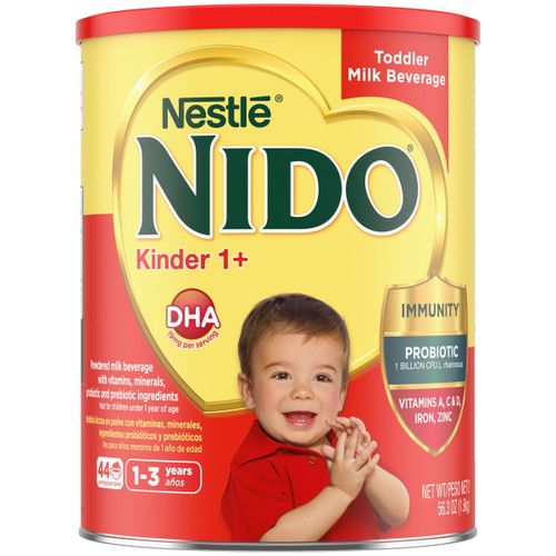 Nestle Nido Kinder 1 To 3 Year Powdered Milk Beverage, 56.3 Oz