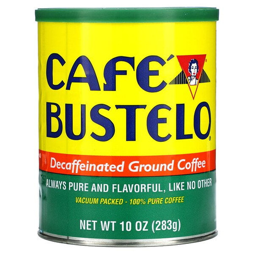 Cafe Bustelo, Decaffeinated Ground Coffee, 10 Oz