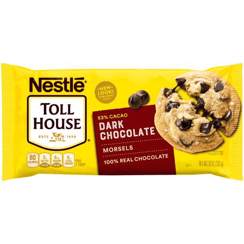 Nestle Toll House Dark Chocolate Morsels, 10 Oz