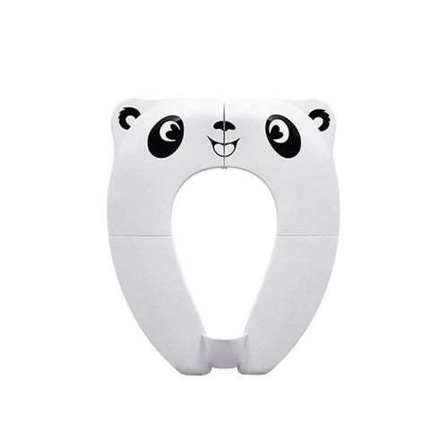 Abanopi Portable Foldable Baby Potty Seat Baby Toilet Seat With Ergonomical Design Cute Pattern For Standard Toilet Travel Home Use Baby Toddlers