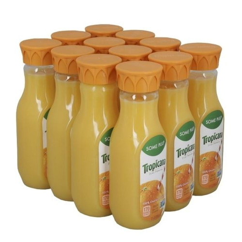 Tropicana Pure Premium Homestyle Orange Juice, 12 Ounce -- 12 Per Case.